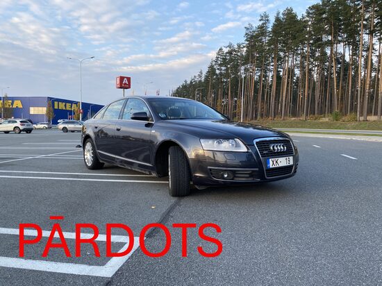 PĀRDOTS Audi a6 3.0 TDI automatic quattro 2007